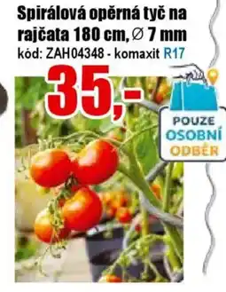EVA Spirálová opěrná tyč na rajčata 180 cm, 07 mm nabídka