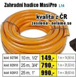 EVA Zahradní hadice MasiPro nabídka