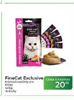 Tamda Foods FineCat Exclusive krémová svačinky pro kočky nabídka