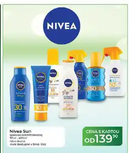 Tamda Foods Nivea Sun opalovací krém/mléko/olej 50ml - 400ml nabídka
