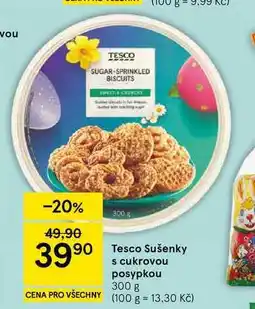 Tesco Tesco Sušenky s cukrovou posypkou nabídka