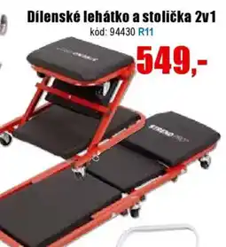 EVA Dílenské lehátko a stolička 2v1 nabídka