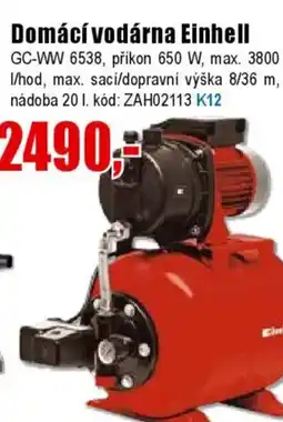 EVA Domácí vodárna Einhell nabídka