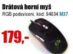 EVA Drátová herní myš nabídka