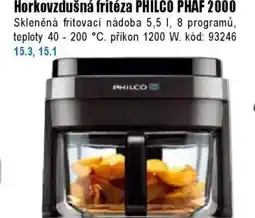 EVA Horkovzdušná fritéza PHILCO PHAF 2000 nabídka