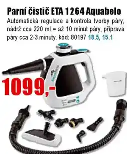 EVA Parní čistič ETA 1264 Aquabelo nabídka