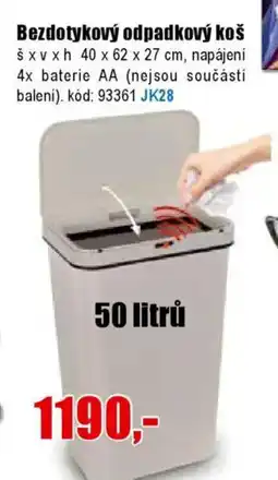 EVA Bezdotykový odpadkový koš nabídka