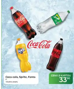Tamda Foods Coca cola, Sprite, Fanta nabídka