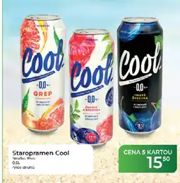 Tamda Foods Staropramen Cool Nealko. Pivo nabídka