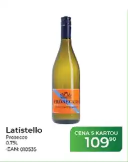 Tamda Foods Latistello Prosecco nabídka