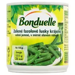 Terno Bonduelle Zelené fazolové lusky krájené 200g nabídka