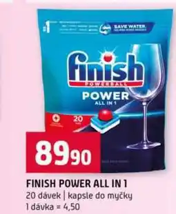 Terno FINISH POWER ALL IN 1 20 dávek nabídka