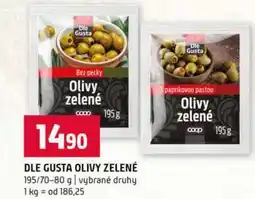 Terno DLE GUSTA OLIVY ZELENÉ 195 nabídka