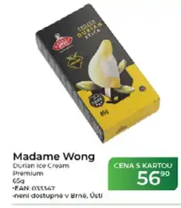 Tamda Foods Madame Wong Durian Ice Cream Premium nabídka