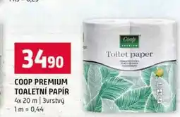 Terno COOP PREMIUM TOALETNÍ PAPÍR 4 x 20 m nabídka