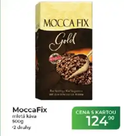 Tamda Foods MoccaFix mletá káva nabídka