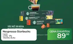 Tamda Foods Nespresso Starbucks kapsle nabídka