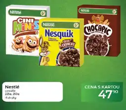 Tamda Foods Nestlé cereálie nabídka