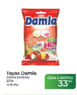 Tamda Foods Tayas Damla měkké bonbony nabídka