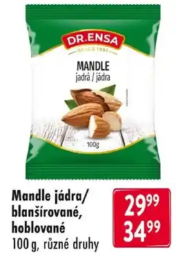 Qanto Dr.Ensa Mandle jádra/ blanšírované, hoblované nabídka