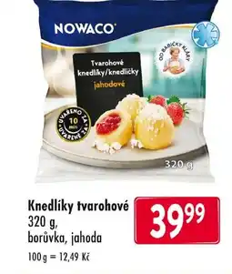 Qanto Knedlíky tvarohové nabídka