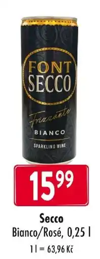 Qanto Secco Bianco/Rosé nabídka