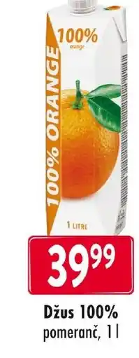 Qanto Džus 100% pomeranč nabídka