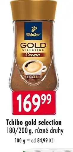 Qanto Tchibo gold selection nabídka