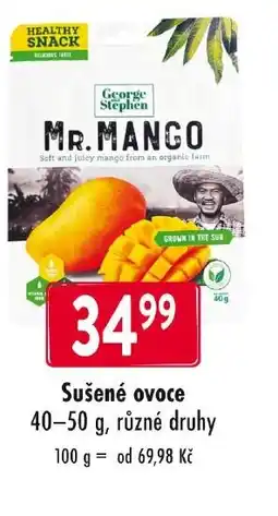 Qanto Sušené ovoce nabídka