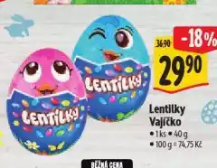 Albert Lentilky vajíčko nabídka