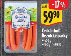 Albert Řeznické párky nabídka