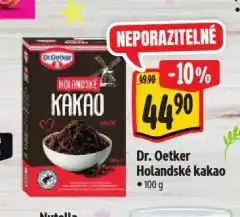 Albert Dr. oetker holandské kakao nabídka