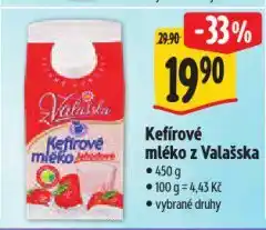 Albert Kefírové mléko z valašska nabídka