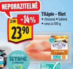 Albert Tilápie filet nabídka