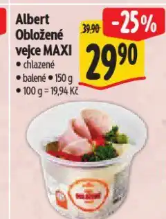 Albert Obložené vejce maxi nabídka