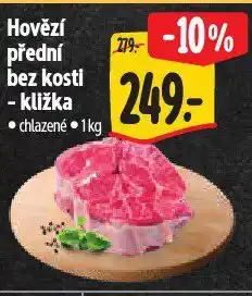 Albert Hovězí přední bez kosti nabídka