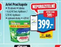 Albert Ariel prací kapsle nabídka