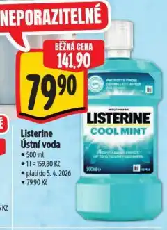 Albert Listerine ústní voda nabídka