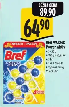 Albert Bref wc blok nabídka