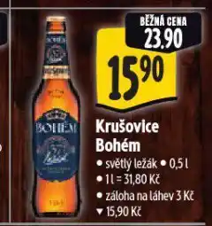 Albert Pivo krušovice bohém nabídka