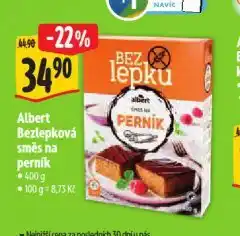 Albert Bezlepková směs na perník nabídka