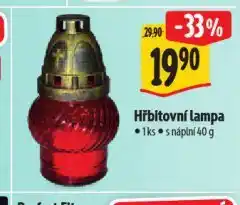 Albert Hřbitovní lampa nabídka
