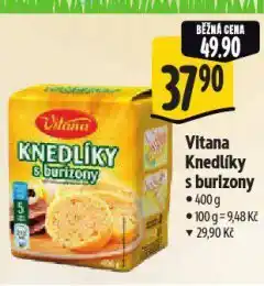 Albert Vitana knedlíky s burizony nabídka