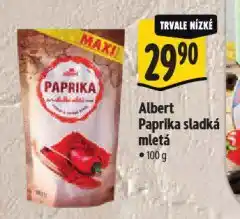 Albert Paprika sladká mletá nabídka
