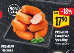 Albert Farmářské špekáčky nabídka