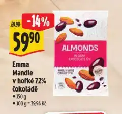 Albert Emma mandle v hořké čokoládě nabídka
