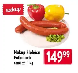 Qanto Nakup klobása Fotbalová nabídka