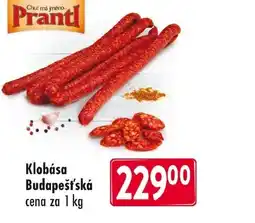 Qanto Klobása Budapešťská nabídka