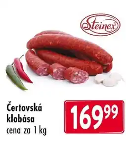 Qanto Čertovská klobása nabídka