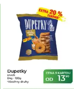 Tamda Foods Dupetky snack nabídka